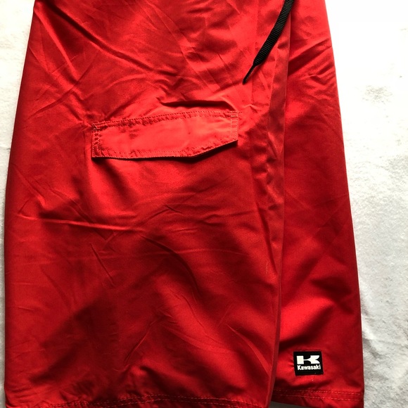 NWT Kawasaki board shorts. Size Large. - Picture 2 of 4